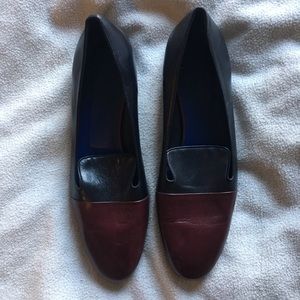 Jil Sander Leather Smoking Loafer